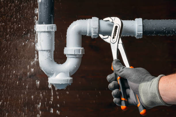 Professional Drain Cleaning technician working in Wetumka, OK